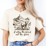 Follow the Word Not the Herd Shirt, Bible Verse Shirt