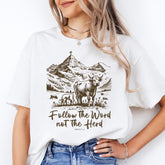 Follow the Word Not the Herd Shirt, Bible Verse Shirt