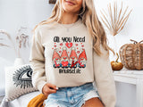 All You Need Nurse Life Gnomes Shirt, Nurse Valentines Shirt, Pediatric ICU Nurse T-Shirt
