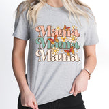 Floral Mama Shirt, Wildflowers Mama Shirt