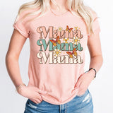 Floral Mama Shirt, Wildflowers Mama Shirt