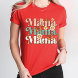 Floral Mama Shirt, Wildflowers Mama Shirt