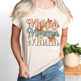 Floral Mama Shirt, Wildflowers Mama Shirt