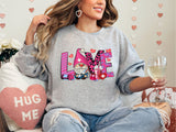 Cute Valentine's Day Gnome T-Shirt, Pink Heart Gnome T-Shirt for Women, Gnome Love Shirt