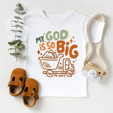 My God Is So Big Shirt, Christian Kids Truck Shirt