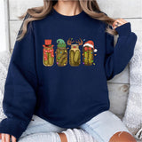 Christmas Pickle Sweatshirt, Canning Season Sweatshirt, Pickle Lovers Shirt