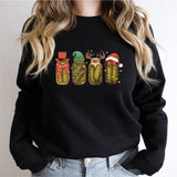 Christmas Pickle Sweatshirt, Canning Season Sweatshirt, Pickle Lovers Shirt