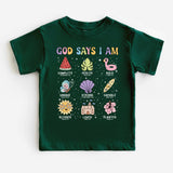 God Says I am Shirt, Christian Shirt
