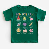 God Says I am Shirt, Christian Shirt