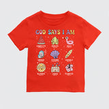 God Says I am Shirt, Christian Shirt