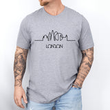 London City T-Shirt, London Skyline Shirt, london sweatshirt, london map shirt,