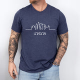 London City T-Shirt, London Skyline Shirt, london sweatshirt, london map shirt,