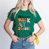 Welcome Back To School T-Shirt, Teacher Shirt, Happy First Day Shirt, School Lover Tee