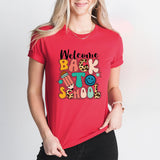 Welcome Back To School T-Shirt, Teacher Shirt, Happy First Day Shirt, School Lover Tee