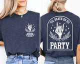 Bride Or Die Bachelorette Shirt, Till Death Do Us Party Rock Hand T-Shirt, Bride Shirt