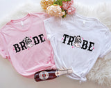 Bride & Tribe Cowgirl Bachelorette Party T-Shirt, Wedding Party T-Shirt, Bridal Shower Shirt