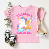 Unicorn Birthday Party Family Shirt, Custom Birthday Party Shirts