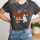Tis The Season Halloween Sweatshirt, Fall Pumpkin T-Shirt