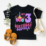Matching Family Birthday Shirts for Unicorn Party