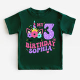 Matching Family Birthday Shirts for Unicorn Party