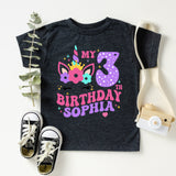 Matching Family Birthday Shirts for Unicorn Party