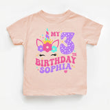 Matching Family Birthday Shirts for Unicorn Party