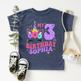 Matching Family Birthday Shirts for Unicorn Party