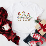 Duck Christmas Sweatshirt, Funny Christmas Duck Sweatshirt, Christmas Lights Sweatshirt