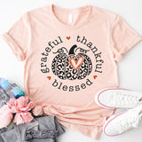 Thankful Grateful Blessed Shirt, Thanksgiving Shirt