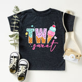 Two Ice Cream Birthday Matching Shirt, 2nd Birthday Shirt