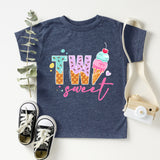 Two Ice Cream Birthday Matching Shirt, 2nd Birthday Shirt