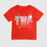 Two Ice Cream Birthday Matching Shirt, 2nd Birthday Shirt