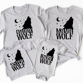 Wolf Pack Shirts, Family Wolf Pack Tees