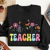 Flower Teacher Shirt, Teacher Shirts, Teacher T-Shirt