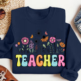 Flower Teacher Shirt, Teacher Shirts, Teacher T-Shirt