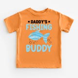 Daddy's Fishing Buddy Toddler Shirt, Father's Day Bodysuit