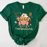 Nurse Thanksgiving shirt, Thankful Nurse tee, Thanksgiving tee for nurses, Nurses Cute fall shirt