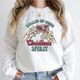 Rolling up Some Christmas Spirit Shirt, Funny Christmas Tee, Christmas Skeleton Shirt