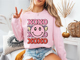 XOXO Valentine's Day Shirt, Girlfriend Valentines Sweatshirt, Love Shirt, Heart Shirt