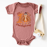 My First Thanksgiving Onesie, Thanksgiving Baby Shirt