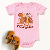 My First Thanksgiving Onesie, Thanksgiving Baby Shirt