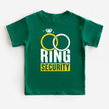 Ring Security Shirt, Junior Best Man Shirt, Ring Bearer Shirt, Bridal Party Shirts