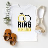 Ring Security Shirt, Junior Best Man Shirt, Ring Bearer Shirt, Bridal Party Shirts