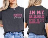 Custom Bride Shirt, In My Bride Era Shirt, Custom Bridesmaid Shirt, Bach Crew Shirt