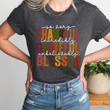 Thankful Shirt, Grateful Sweatshirt, Family Thanksgiving Shirt