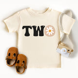 Groovy Daisy Two Birthday Shirt, Family Matching Birthday Shirt