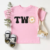 Groovy Daisy Two Birthday Shirt, Family Matching Birthday Shirt