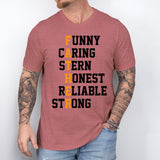 Caring Fun Brave Father Shirt, Father's Day Cute Shirt