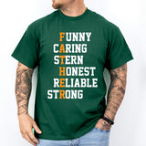 Caring Fun Brave Father Shirt, Father's Day Cute Shirt
