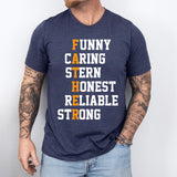 Caring Fun Brave Father Shirt, Father's Day Cute Shirt